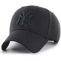 casquette-courbee-noire-snapback-avec-logo-noir-new-york-yankees-mlb-mvp-47-brand