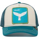 casquette-trucker-bleue-et-blanche-pigeon-peace-keeper-goorin-bros