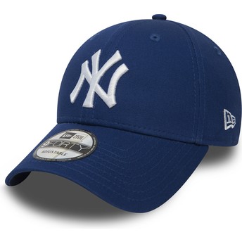 Casquette courbée bleue ajustable 9FORTY Essential New York Yankees MLB New Era