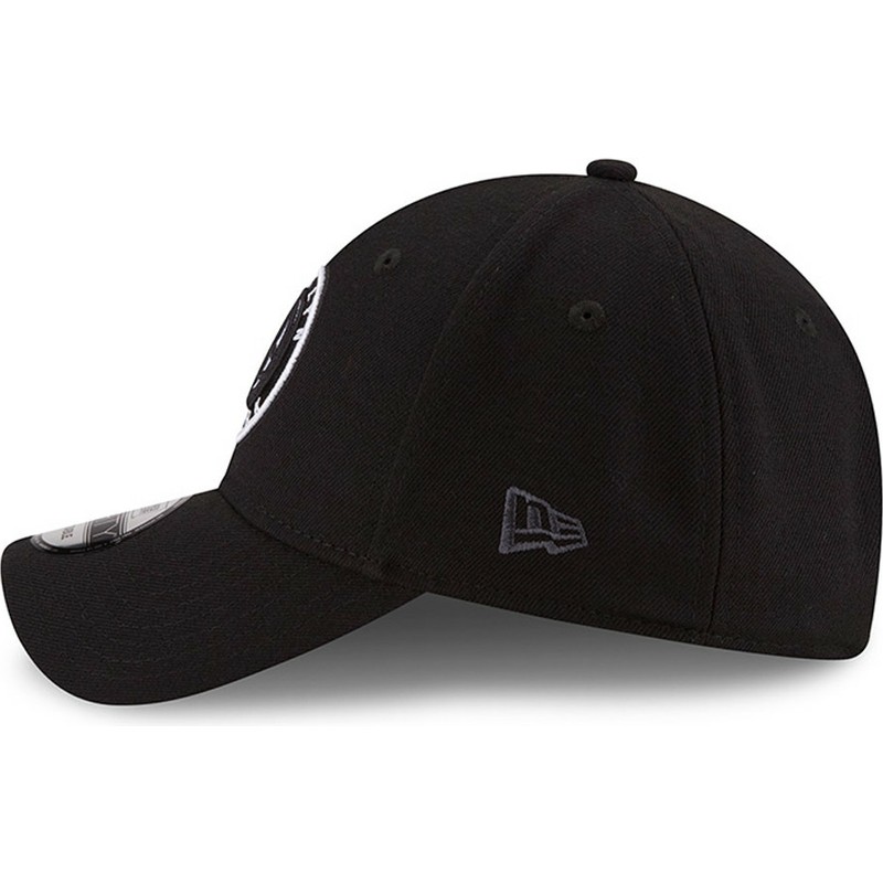 casquette-courbee-noire-ajustable-9forty-the-league-brooklyn-nets-nba-new-era