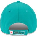 casquette-courbee-bleue-ajustable-9forty-team-miami-dolphins-nfl-new-era