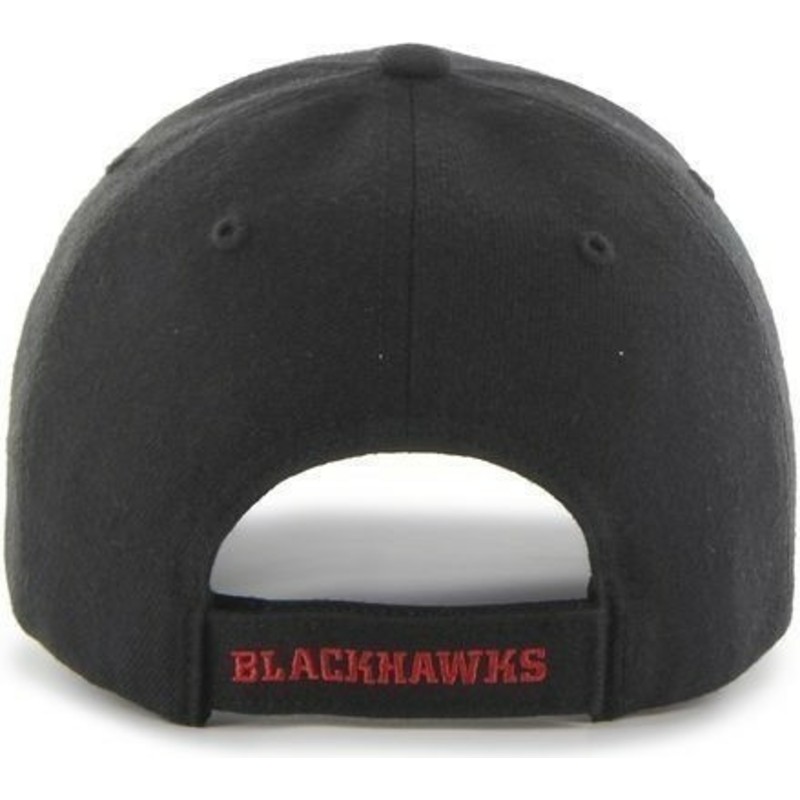 47-brand-curved-brim-chicago-blackhawks-nhl-cap-schwarz