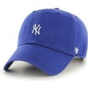 casquette-courbee-bleue-new-york-yankees-mlb-clean-up-47-brand