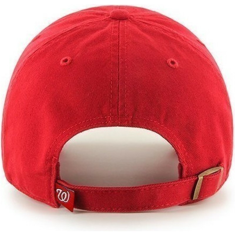 casquette-courbee-rouge-washington-nationals-mlb-clean-up-47-brand