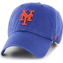 casquette-courbee-bleue-new-york-mets-mlb-clean-up-47-brand