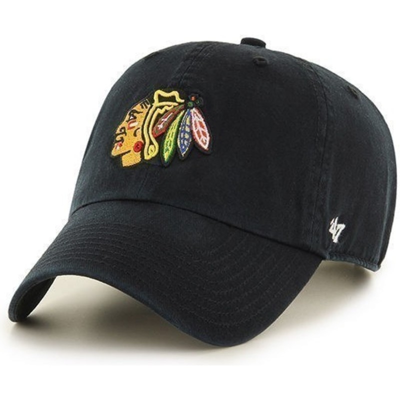 Casquette courbée noire Chicago 