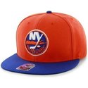47-brand-flat-brim-new-york-islanders-nhl-snapback-cap-orange-und-blau-